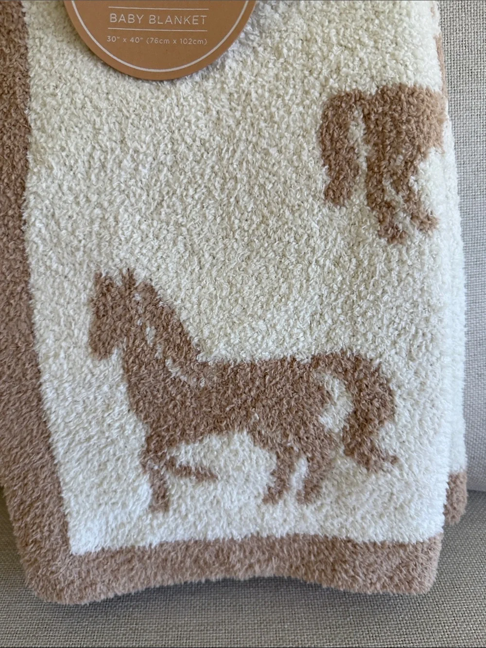 ASPEN Horses Baby Blanket - 30”x40”